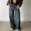 Wide leg jeans for women