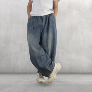 Retro Men's Wide-leg Jeans, Baggy High-waisted Loose-fitting Men's Jeans, Men's Fashion, Men Casual