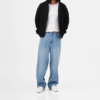 High quality cotton baggy jeans